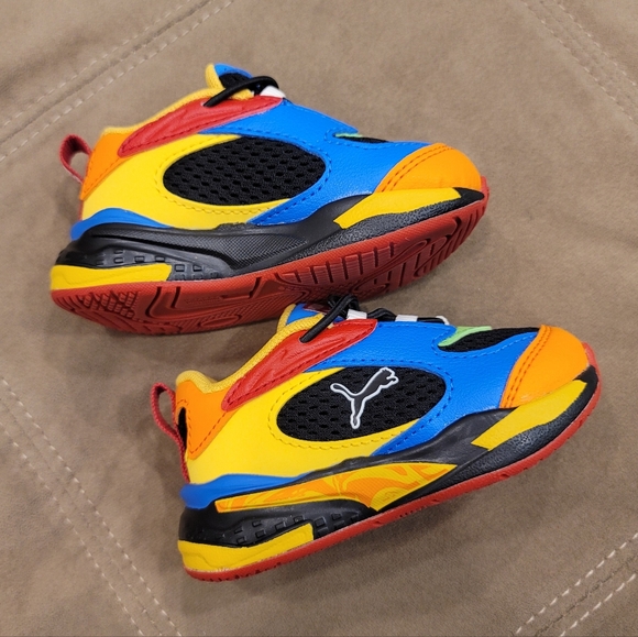 Puma RS-Fast Candy Pre-School Bulky Retro Sneakers - Sz 4C - Picture 5 of 11